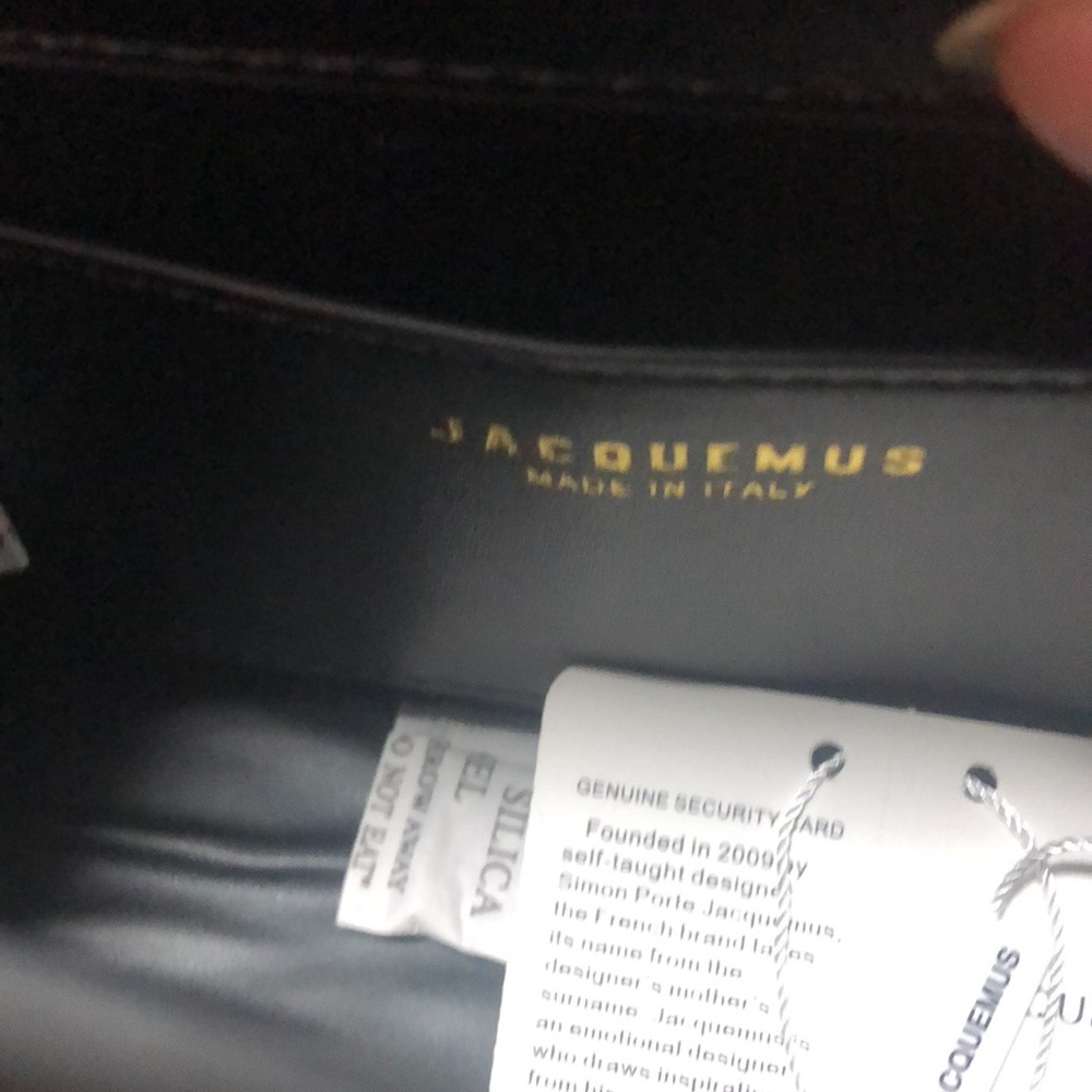 Jacquemus Le Chiquito Noeud LES CLASSIQUES handbag Black - Picture 7 of 8